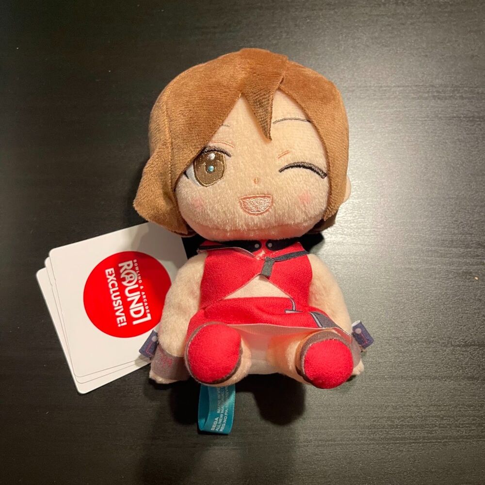 MEIKO 6.3” Plush Hatsune Miku x Round1 Exclusive Vocaloid Collab NWT Sega